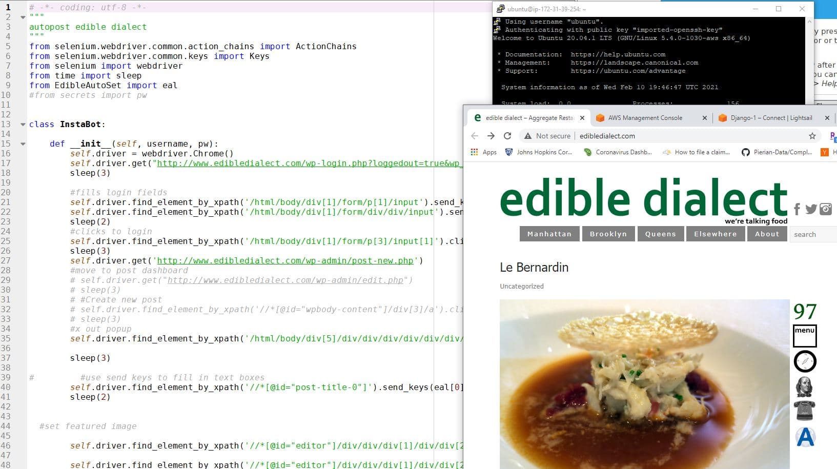 Automation with Python